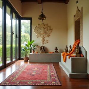 Home interior design ideas Puja Room 003