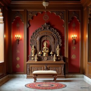 Home interior design ideas Puja Room 007