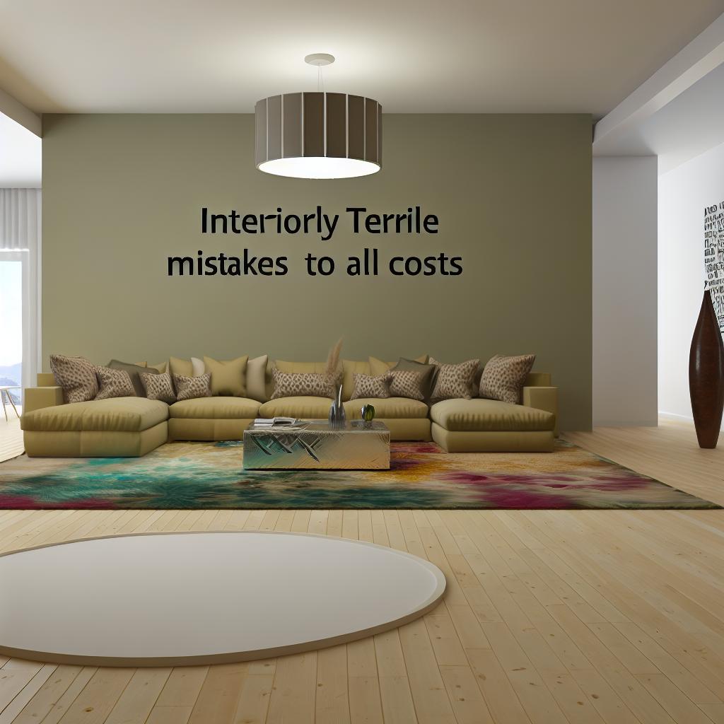 Interior Design Mistakes to Avoid at All Costs 1 Interior Design Mistakes to Avoid at All Costs